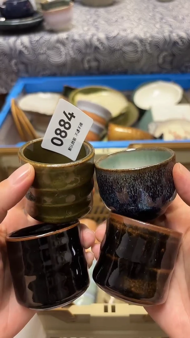 瓷片画**家喵喵家都是大漂亮