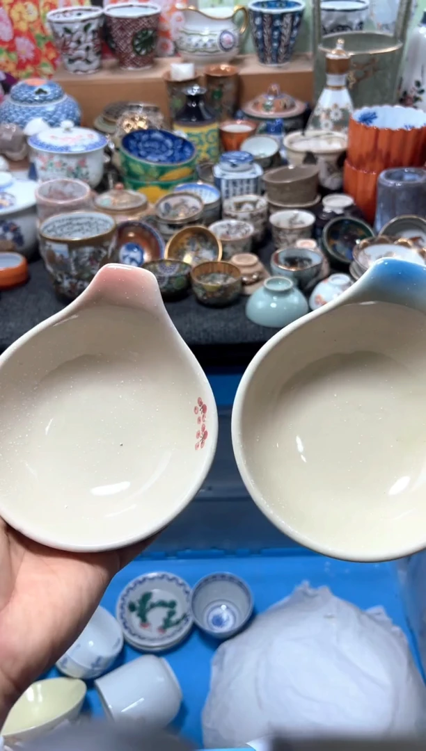 瓷片蓝**的夏目海外回流瓷器中古品。