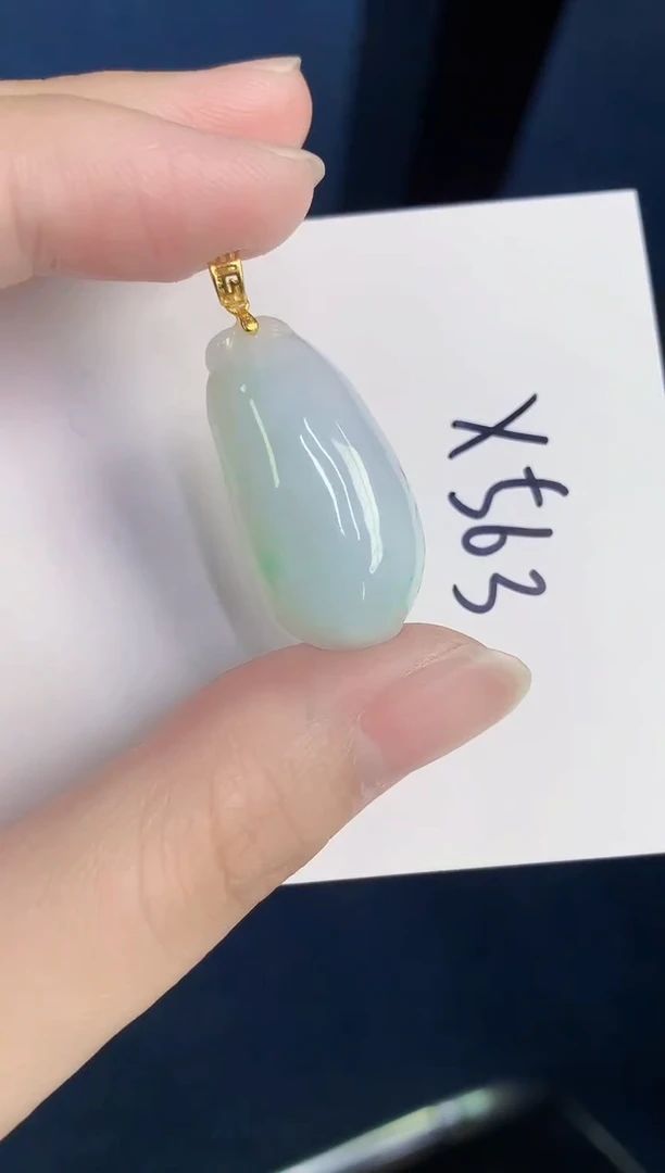 颈饰未镶嵌翡翠天然翡翠缅甸A货