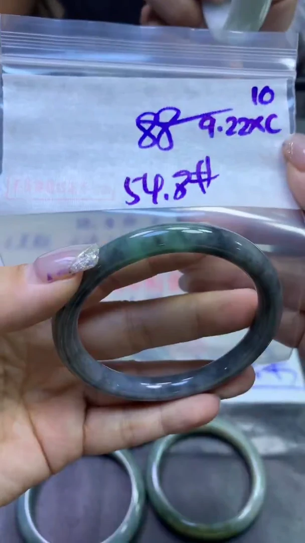 未镶嵌定制翡翠10手镯54.8+88元+拍一发一