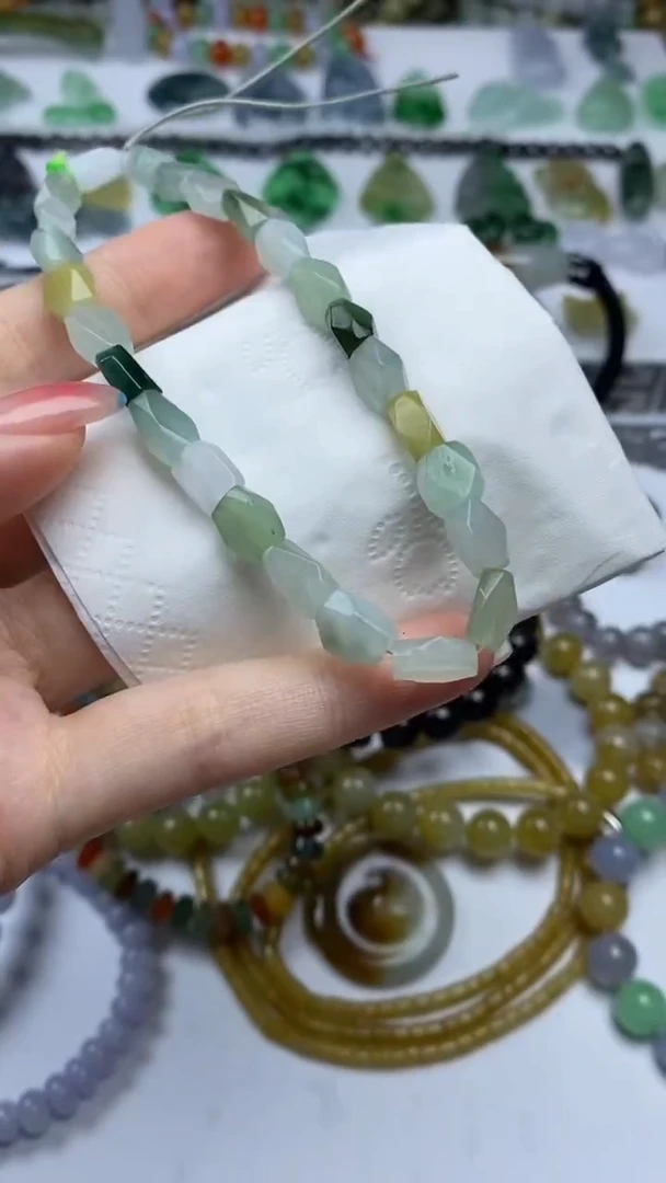 未镶嵌定制翡翠毛货定制不退不换