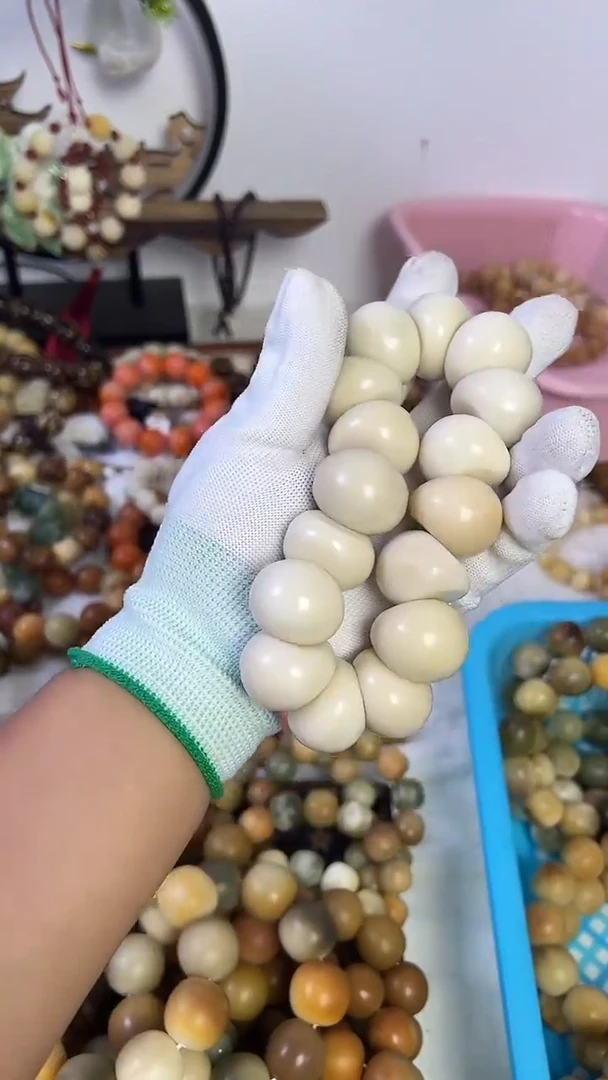 菩提根/象牙果手串27左右牙果蒜瓣肠