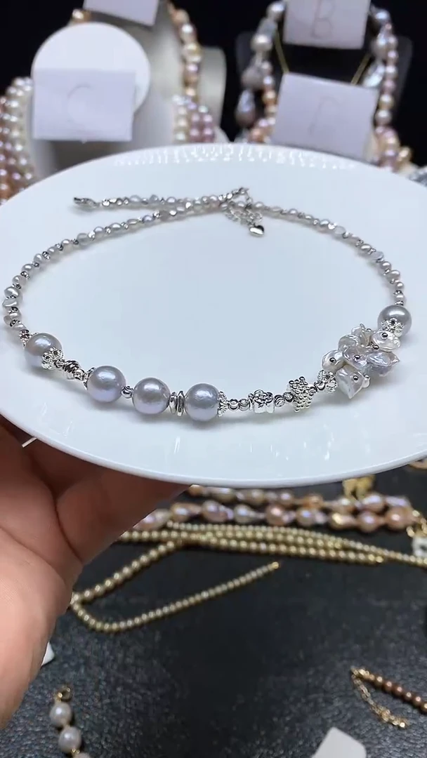 【闪购商品】淡水珍珠颈饰未镶嵌多人