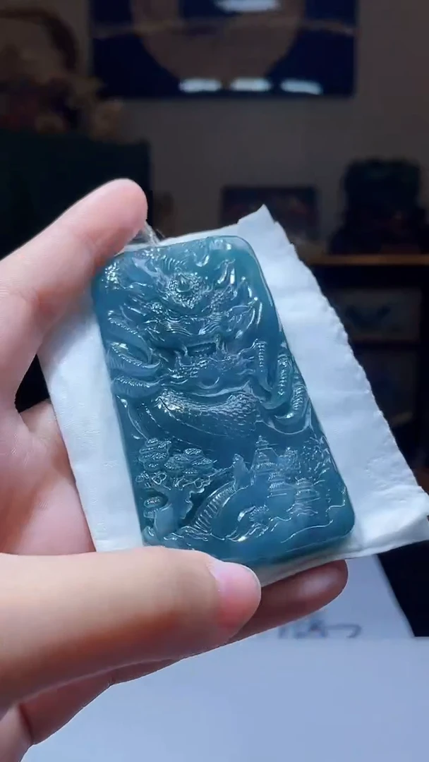 未镶嵌定制翡翠吊坠154