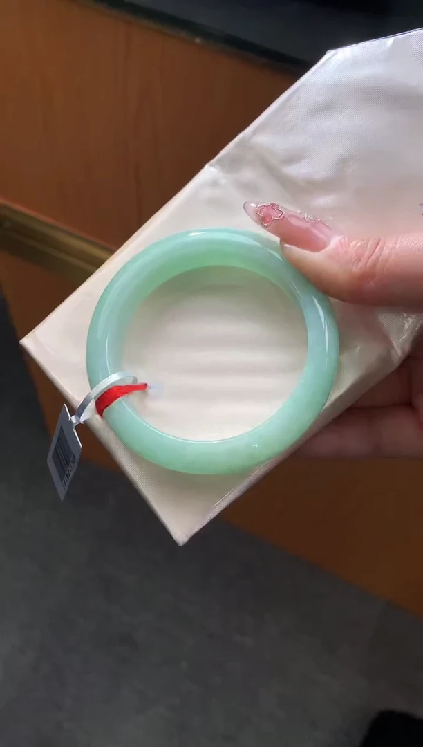 未镶嵌手镯翡翠-F38-正圈52