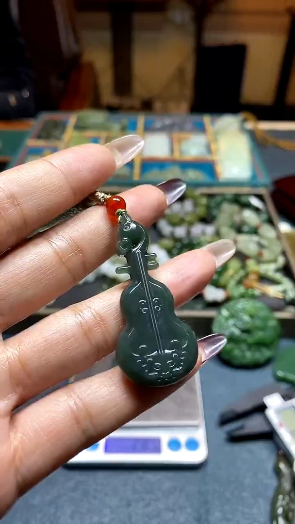 颈饰未镶嵌和田玉多样性拍一发一