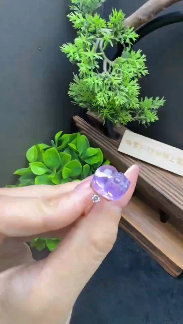 【闪购商品】水晶戒指银S925镶嵌水晶戒指-多样性只发一件