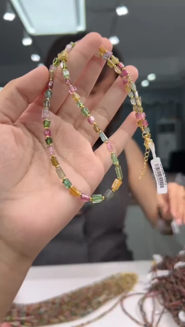 未镶嵌手串碧玺随型碧玺项链/多样式发一mm+