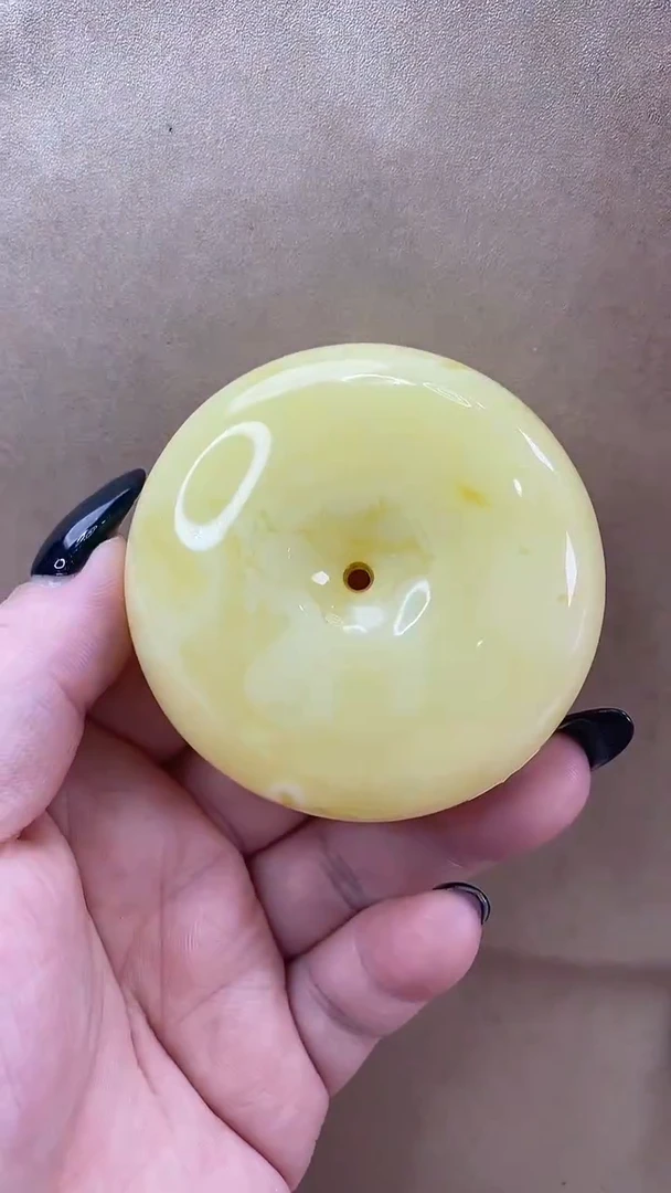 琥珀颈饰未镶嵌吊坠