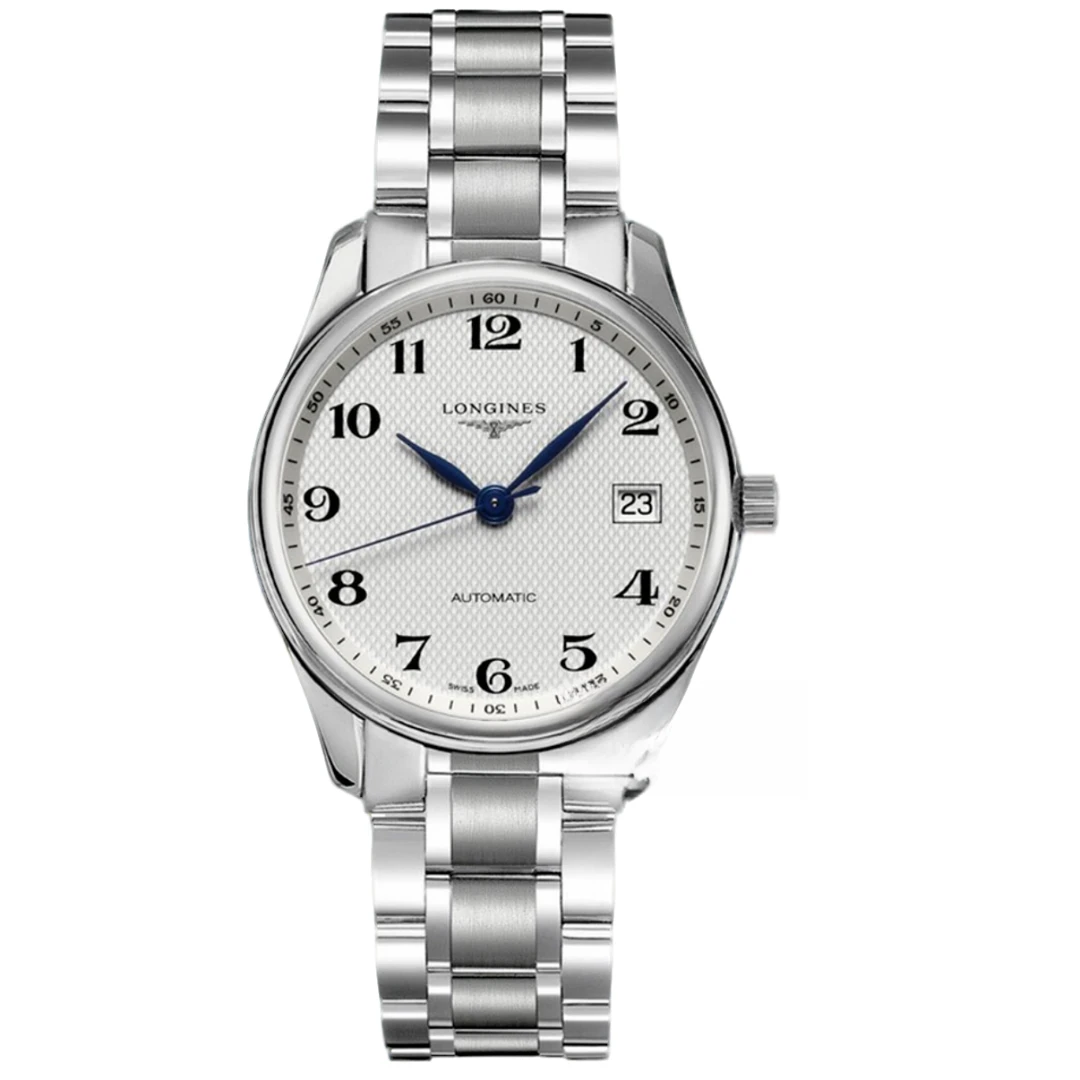 99新 Longines/浪琴 名匠男士自动机械腕表 36盘 L2.518.4.78.6