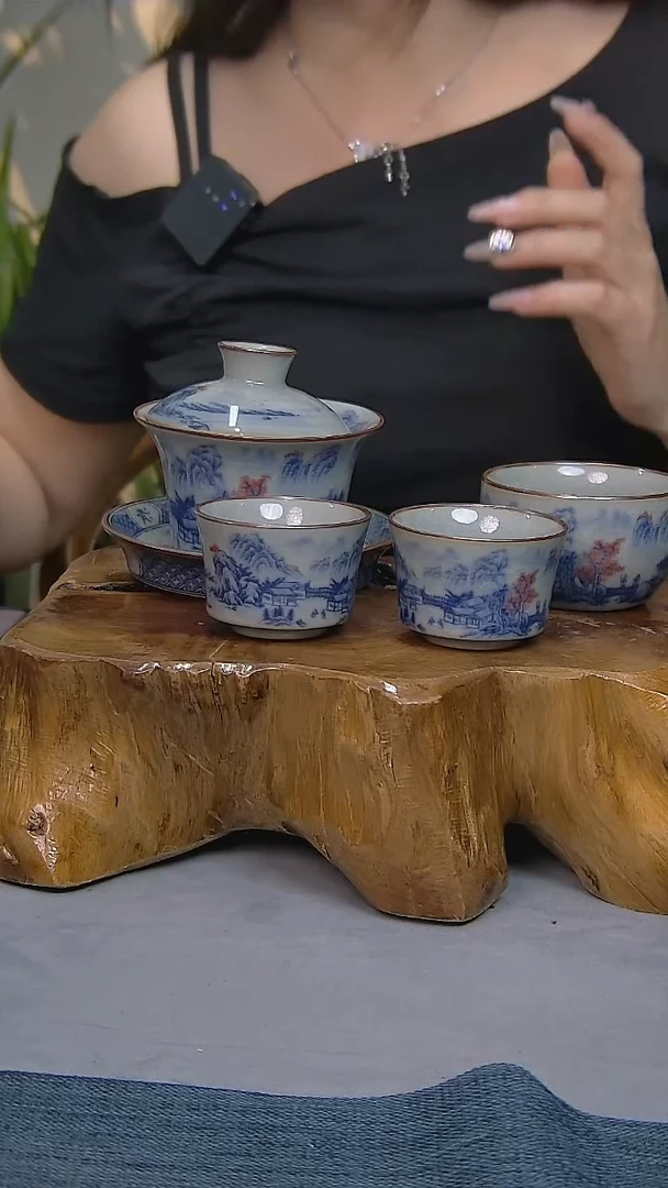 简装家用款4件套 陶瓷家用茶具系列