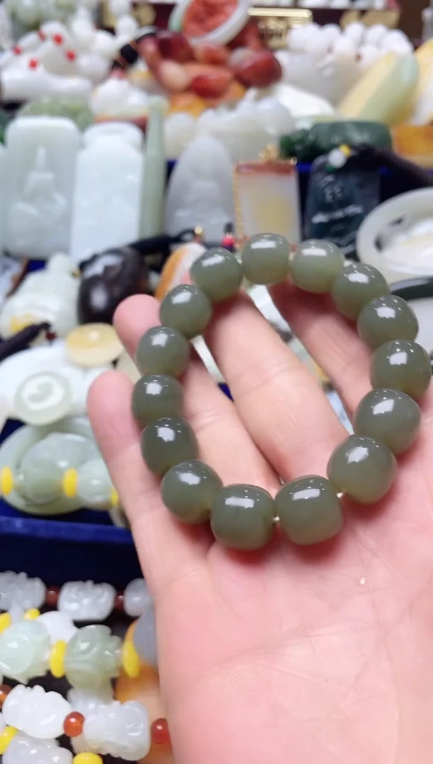 手串未镶嵌和田玉手串