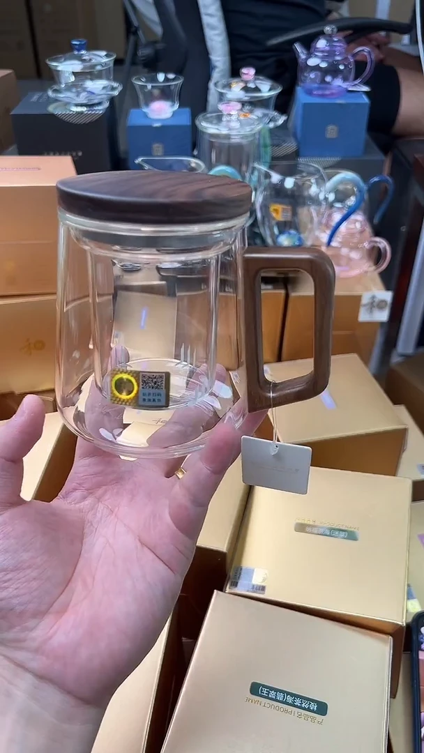@@禾器晶彩木笙杯