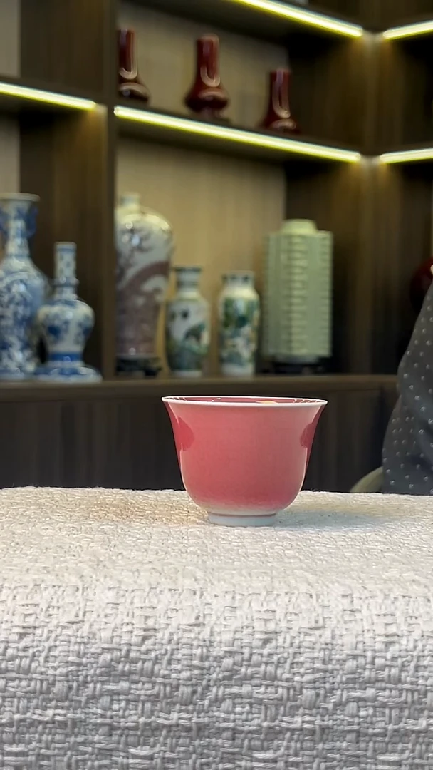 瓷片景德镇毛仔柴窑杯