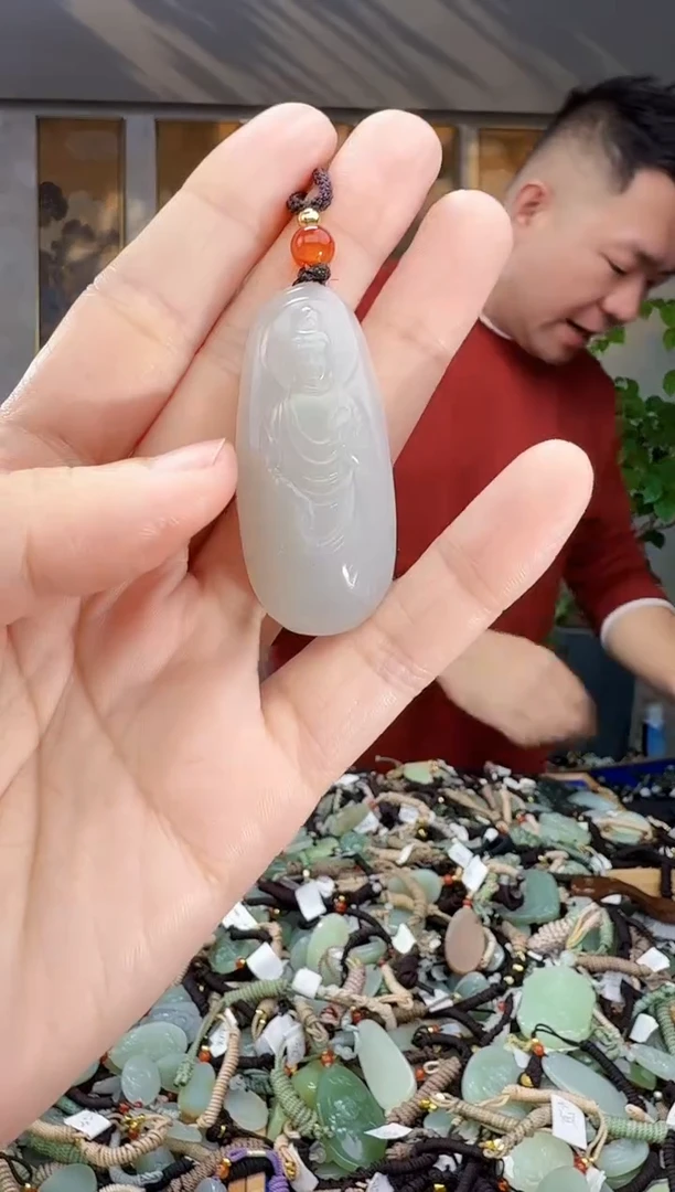 未镶嵌和田玉挂件拍一发一