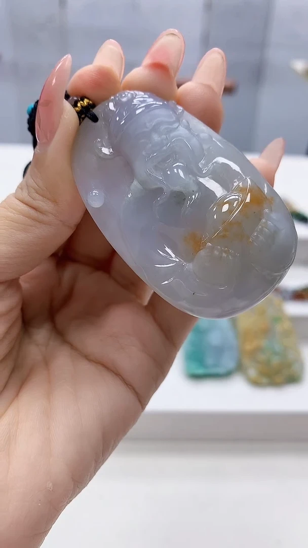 未镶嵌定制翡翠4990ty-毛货挂件76