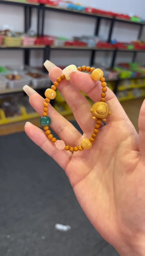 【闪购商品】菩提根/象牙果吊坠橄榄蜡笔小新单圈