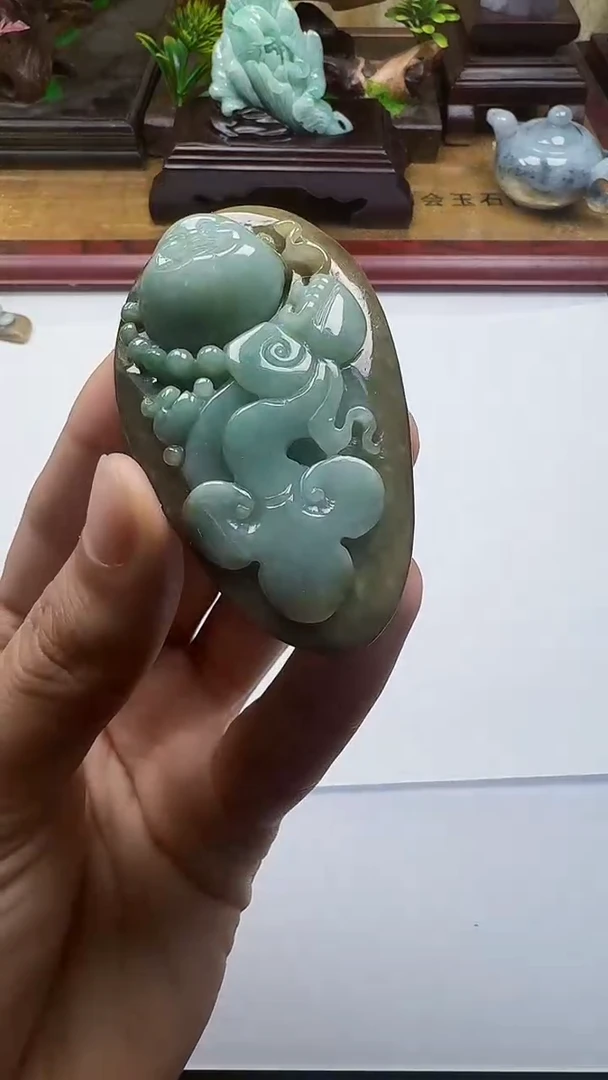 吊坠(不含链)未镶嵌翡翠1