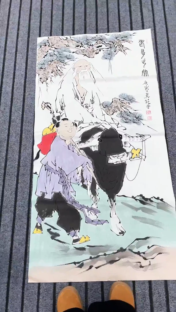 精品国画人物作品