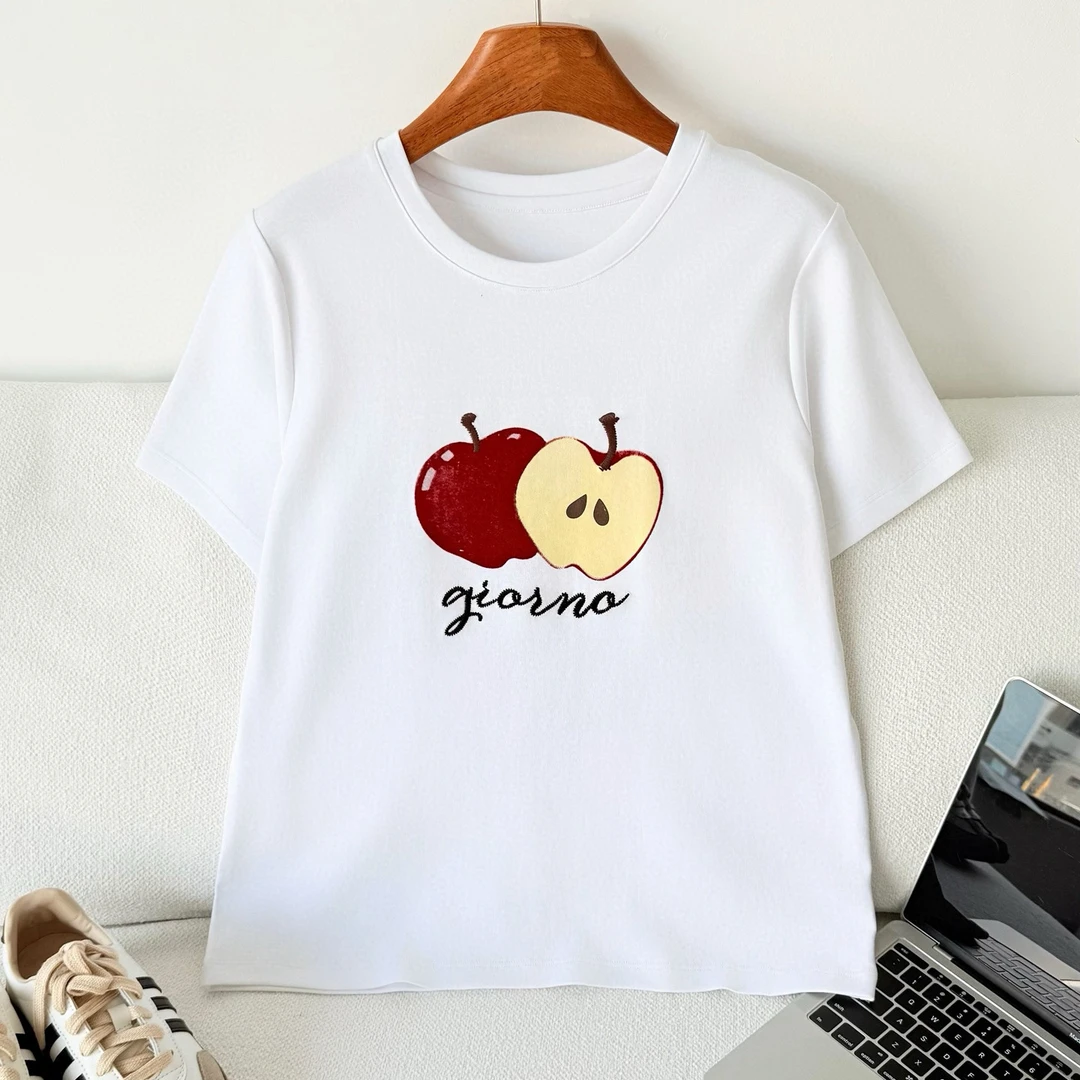 女士T恤春夏可穿百搭款007