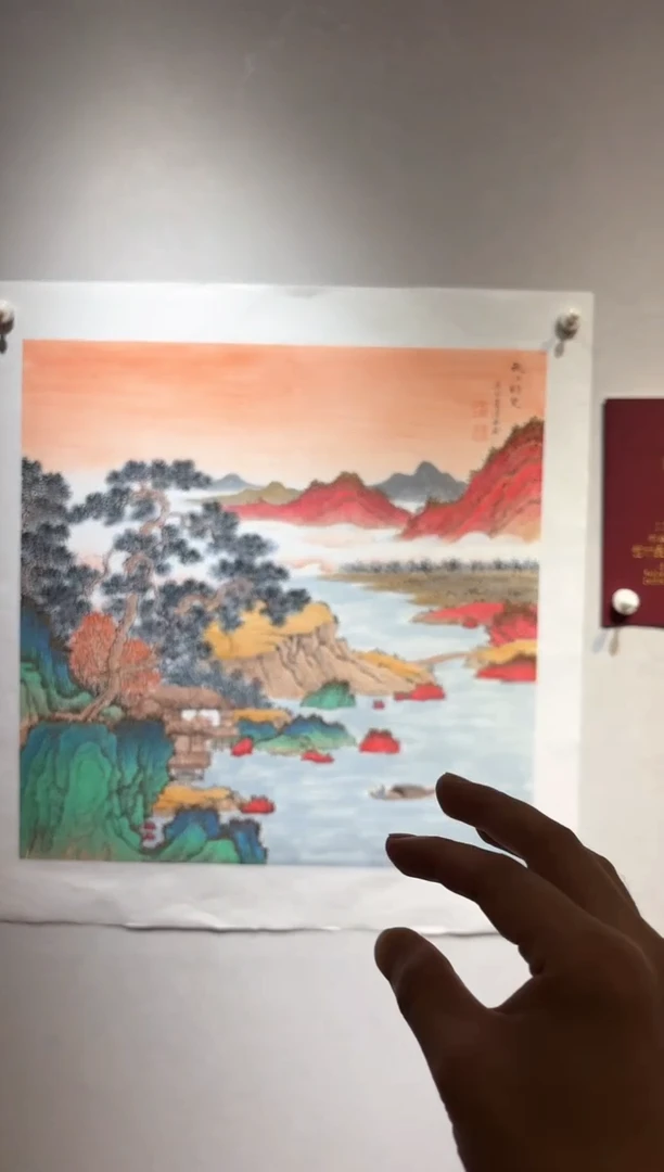 国画国画SS-1201272-张跃华央创美术馆精品定制备案作品