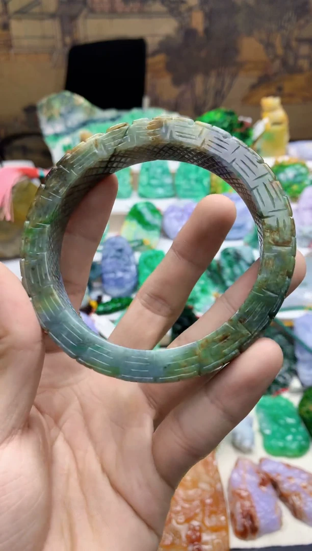 颈饰未镶嵌翡翠天然A货翡翠