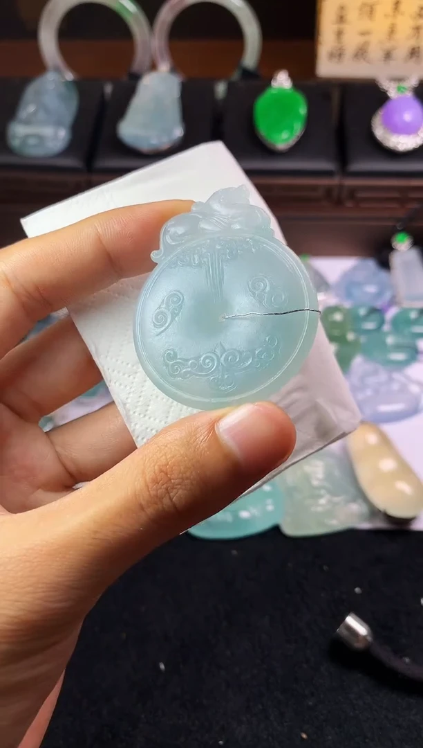 未镶嵌定制翡翠S毛货不退不换