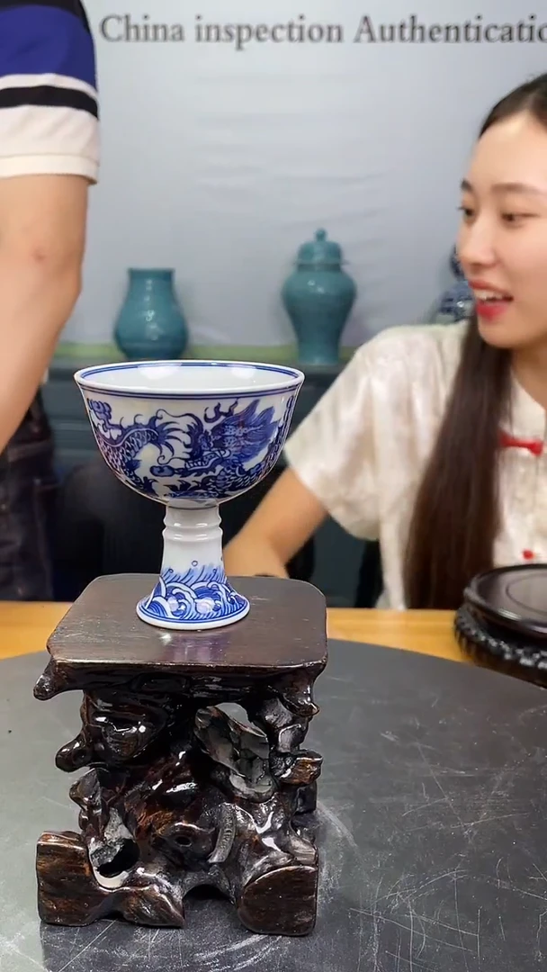 盖碗景德镇陶瓷手工手绘