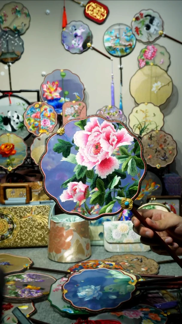 刺绣纯手工苏绣艺术品