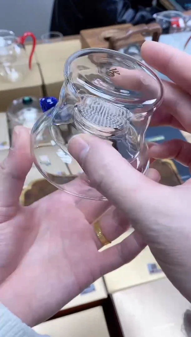 【闪购商品】孤品禾器奉珠滤网宝蓝金