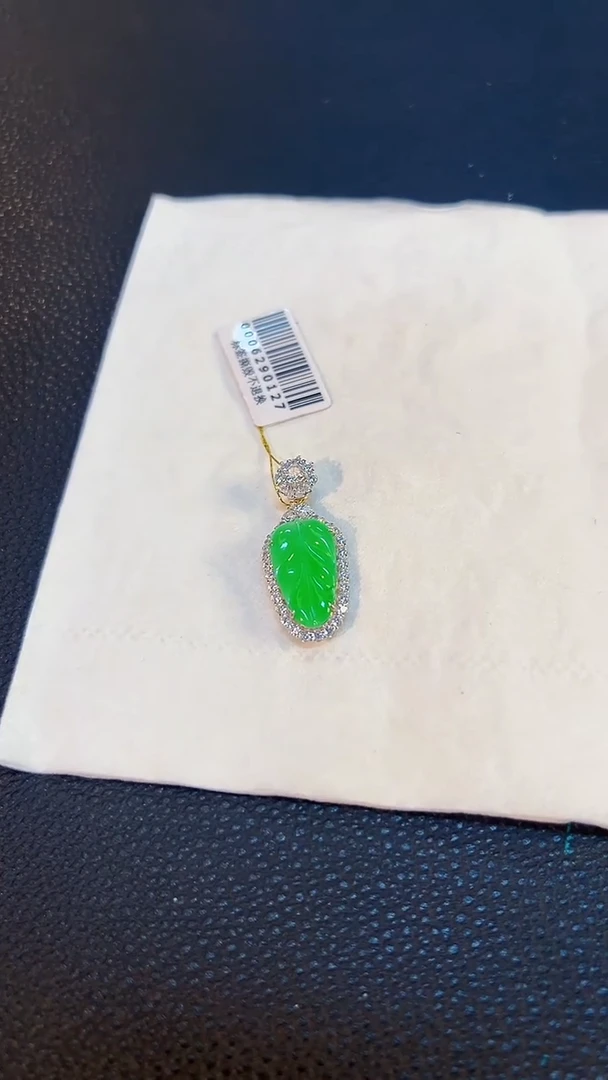 翡翠未镶嵌颈饰缅料A货/支持复检/一件