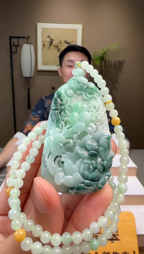 吊坠(赠链)未镶嵌翡翠XM@@960Q3J20454Q