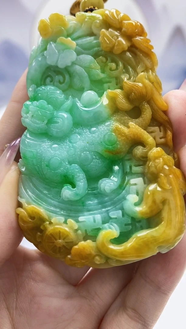 定制翡翠未镶嵌5145jw-毛货挂件124