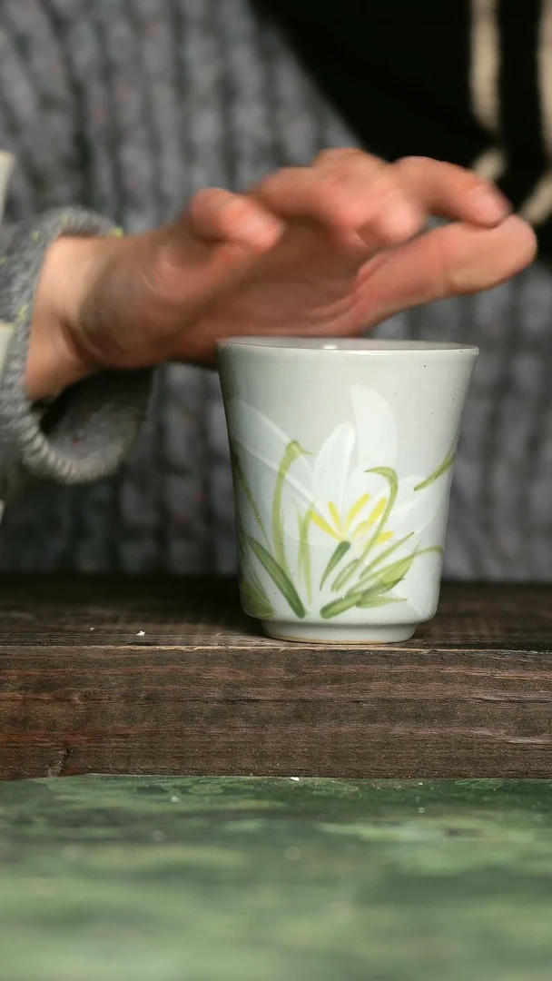【闪购商品】青诗集手工手绘瓷器