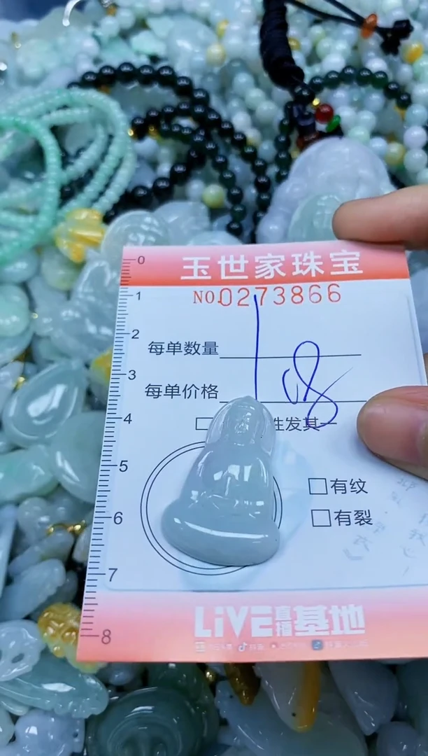 翡翠未镶嵌颈饰闪购0273866