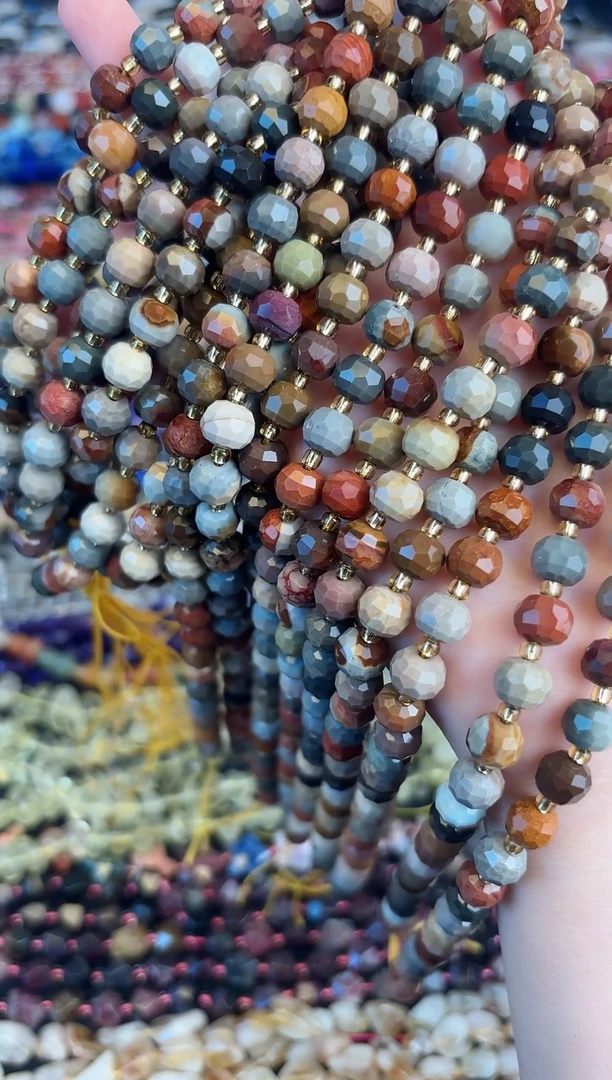 玛瑙/玉髓合金珠宝半成品海洋玛瑙