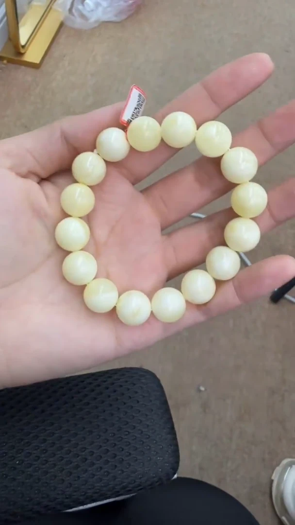 【闪购商品】琥珀手串未镶嵌秒拍号871