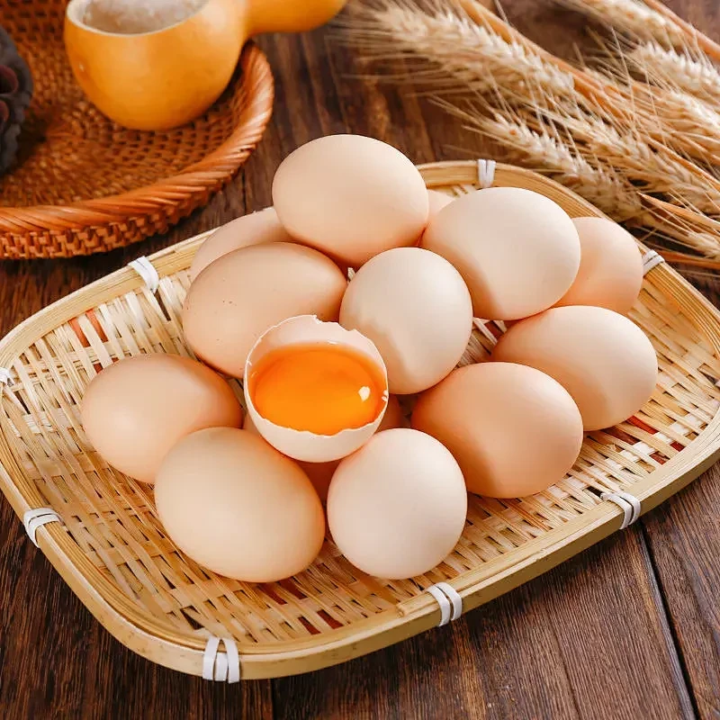 顺丰包邮【50枚】山林散养土鸡蛋新鲜草鸡蛋 40-50克/枚 净重4.2斤