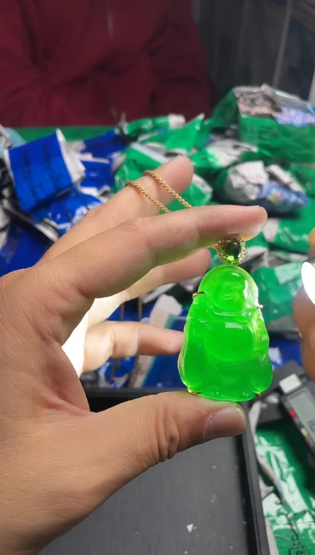 强子收货--所见即所得--多样性发货--HFH2129绿色站佛