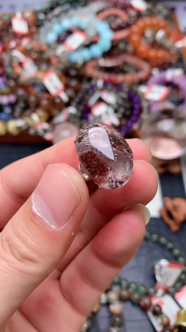 【闪购商品】水晶吊坠(赠链)合金74