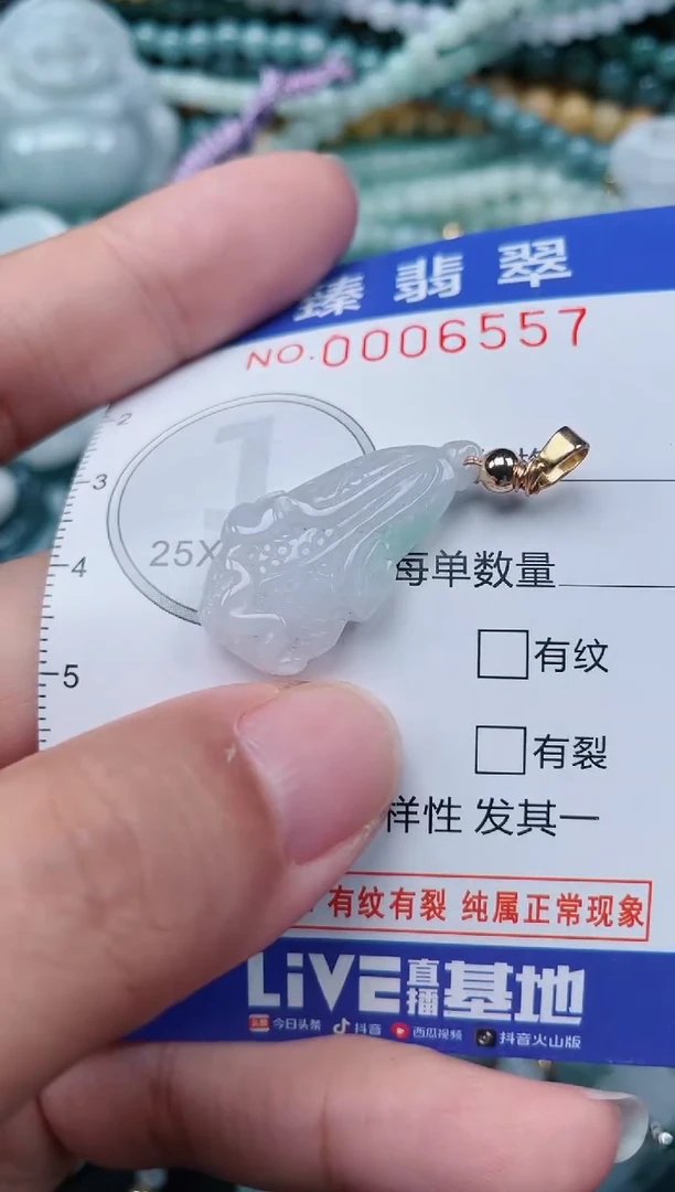 颈饰未镶嵌翡翠.0006557