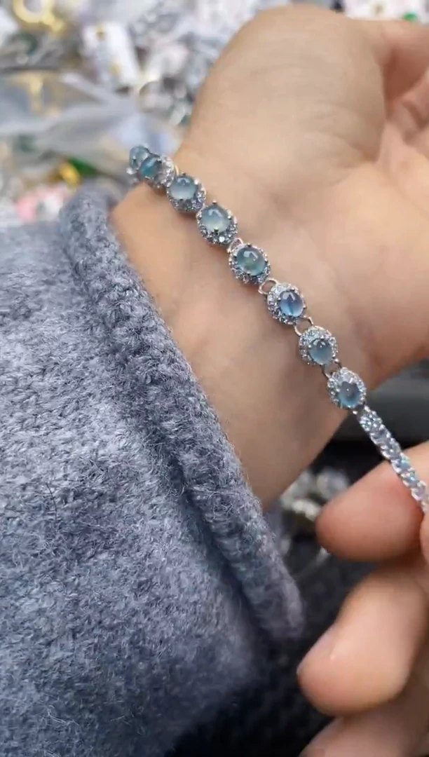 银S925镶嵌戒指翡翠555     2