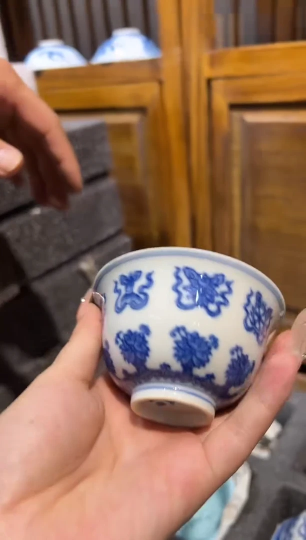 瓷片景德镇瓷器茶器茶杯
