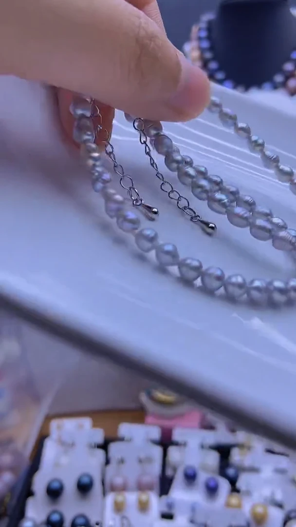 未镶嵌淡水珍珠原创设计2