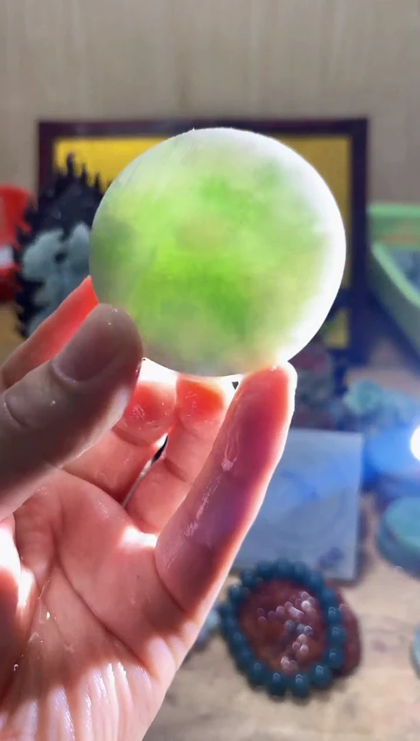 未镶嵌挂件翡翠A货常星6789