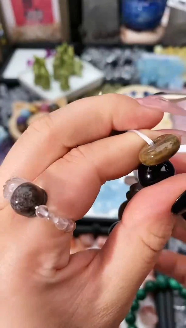 木变石（虎睛石）未镶嵌颈饰56a多样性发其一/6.12/2个