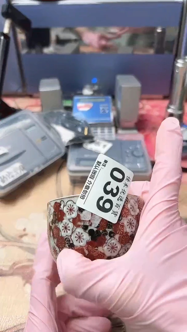 手工艺品琉璃?****?瓷器   百花纹造型