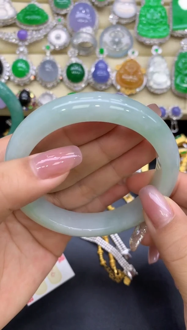 未镶嵌手镯翡翠171-中国好珍宝