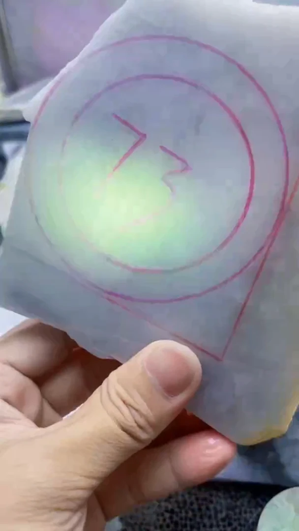 裸石翡翠天然A货翡翠板料