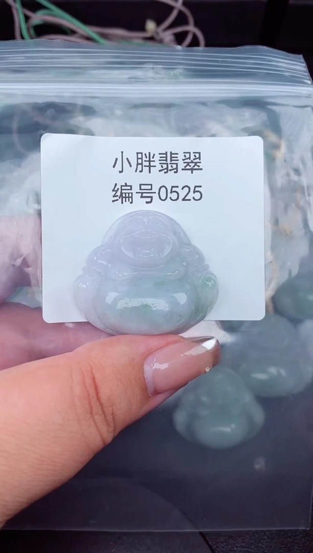 翡翠未镶嵌颈饰缅甸天然A货翡翠0525